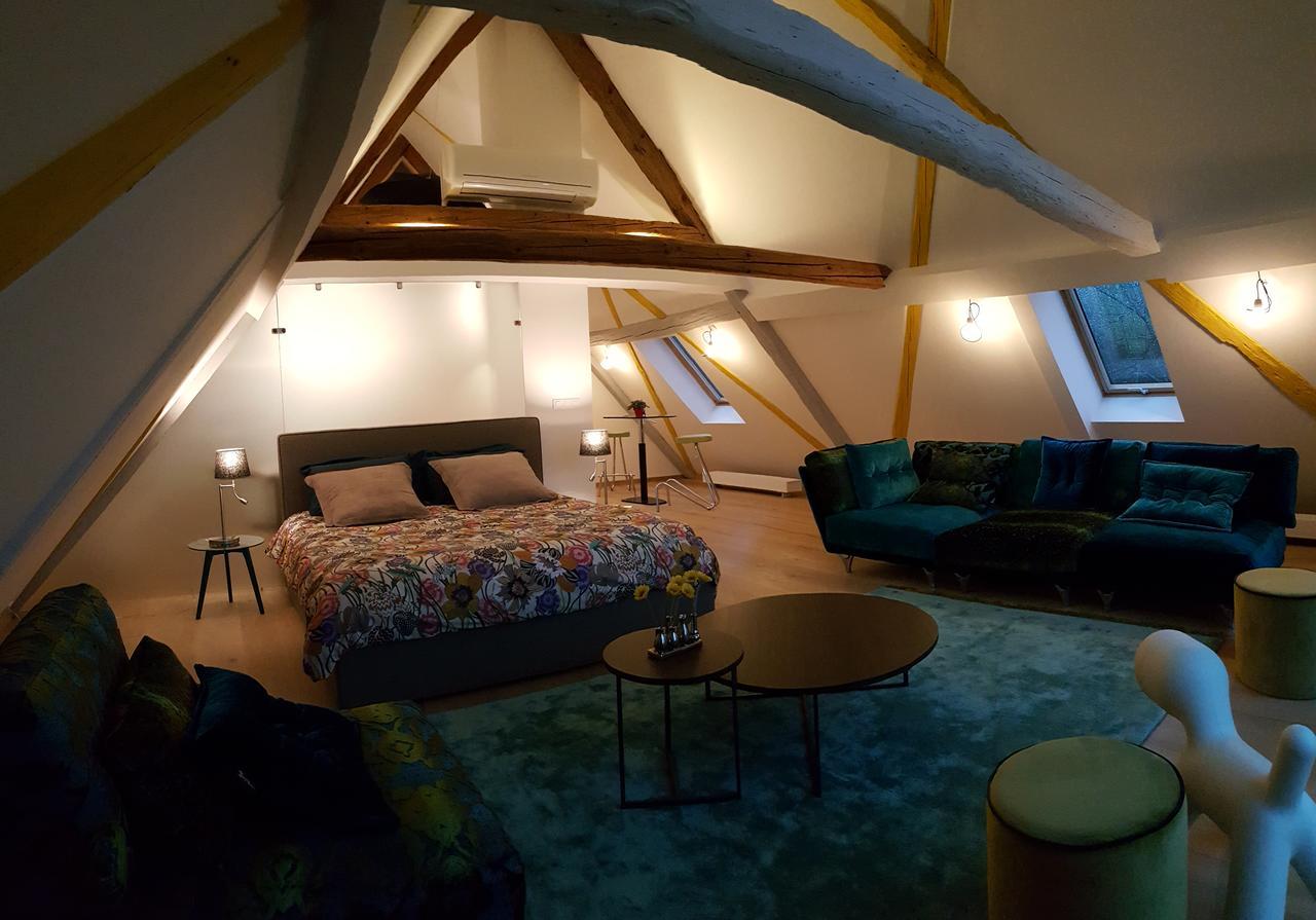Le Chat Rouge Chambres d'Hôtes de Charme en Alsace Orbey Extérieur photo